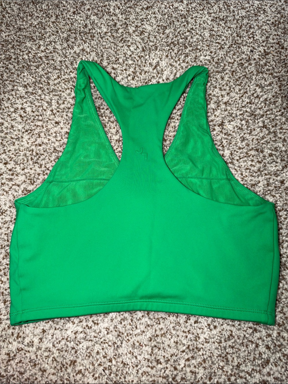 JoyLab Bright Green Racerback Ruched Sports Bra - Picture 2 of 2